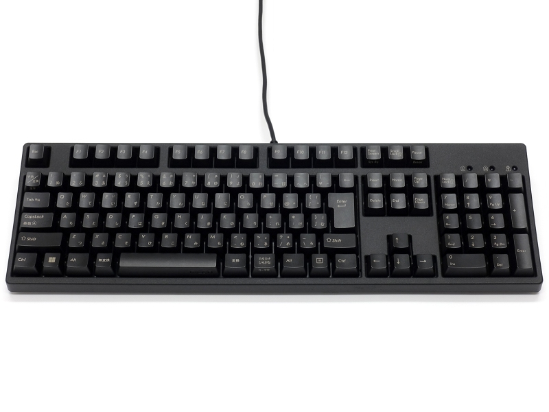 静電気耐性強化キーボード 日本語 フルサイズ 茶軸 ロゴなし