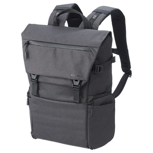 プラスシェル シティ フラップバックパック12 G05 カメラバッグ ブラック