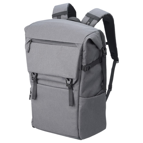 プラスシェル シティ ロールトップバックパック26 G05 カメラバッグ グレー