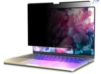 覗き見防止フィルム MacBook 13.6用 ナノサクション式