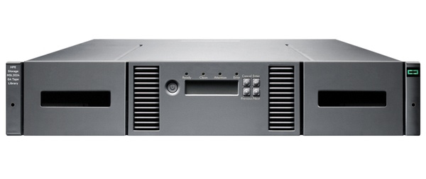 HPE Storage MSL2024 Gen4 0ドライブ テープライブラリ