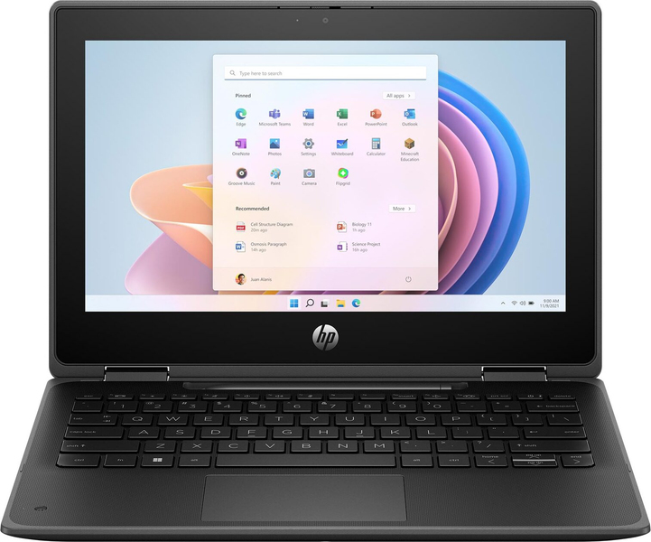 HP Fortis Flip G1i 11 Notebook PC (N150/8GB/UFS・128GB/光学ドライブなし/Windows 11 Pro Education/Office無/11.6型)