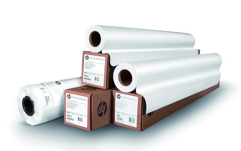 HPスタンダード速乾性半光沢フォト用紙 914mm x 30m