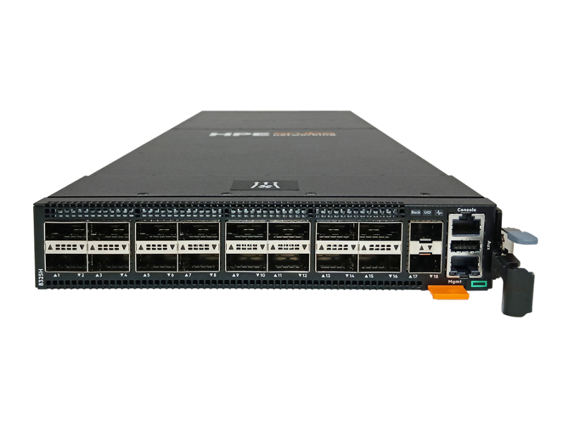 HPE Aruba Networking CX 8325H 16QSFP28 Back-to-Front 4Fan 2PSU Switch