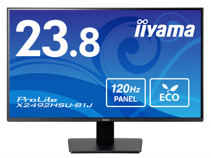 液晶ディスプレイ 23.8型/1920×1080/HDMI、DisplayPort/ブラック/スピーカーあり/IPS方式/角度調整/3年保証