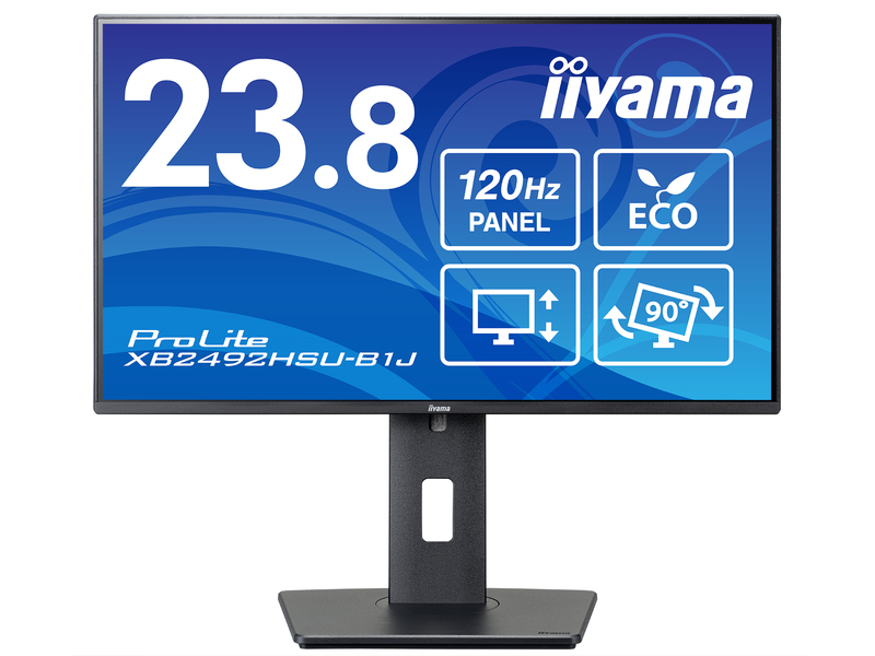 液晶ディスプレイ 23.8型/1920×1080/HDMI、DisplayPort/ブラック/スピーカーあり/IPS方式/昇降/回転/角度調整/3年保証