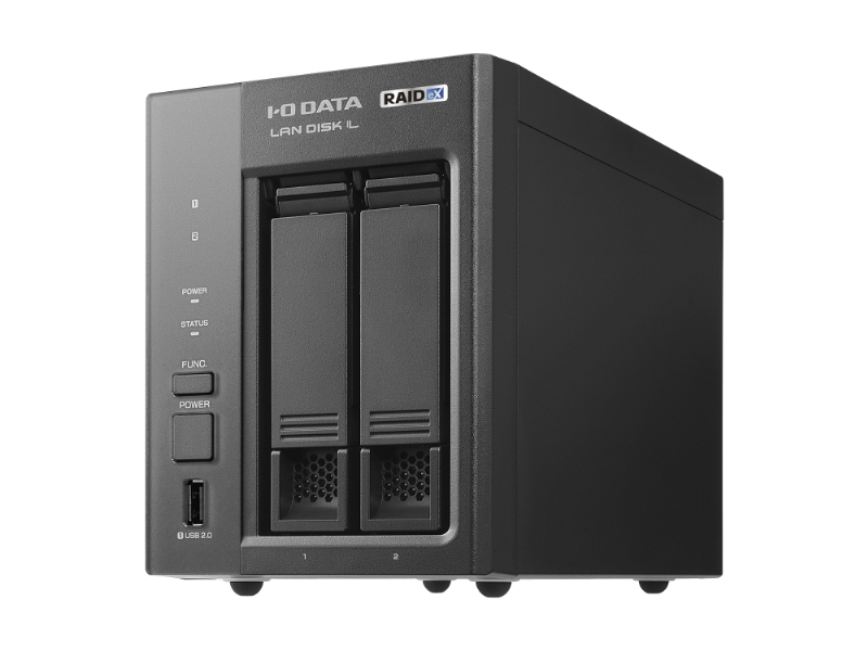 法人向け2ドライブNAS（ネットワークHDD） 4TB