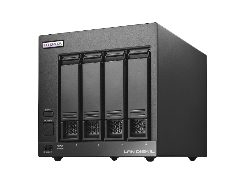 法人向け4ドライブNAS(ネットワークHDD) 3年保証 8TB
