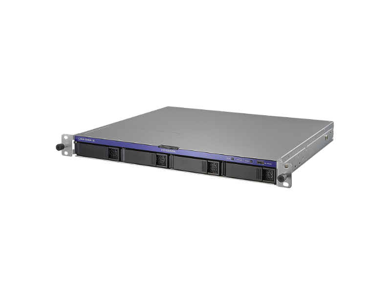 高速CPU搭載 Windows Server IoT 2025 for Storage Standard 4ドライブラックマウントNAS 80TB