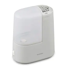 スチーム式加湿器 120ml ミストグレー