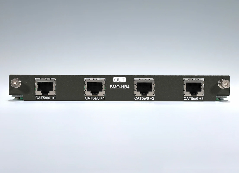 Cat5e/6 HDBaseT4系統出力モジュール