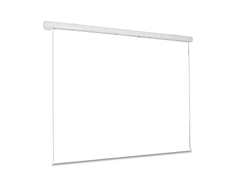 電動巻上スクリーン ケース入りハイグレードタイプ 16:9/150型 オールホワイト