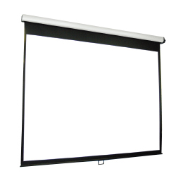 スプリング巻上スクリーン ケース入り大型タイプ 16:10/200型 オールホワイト