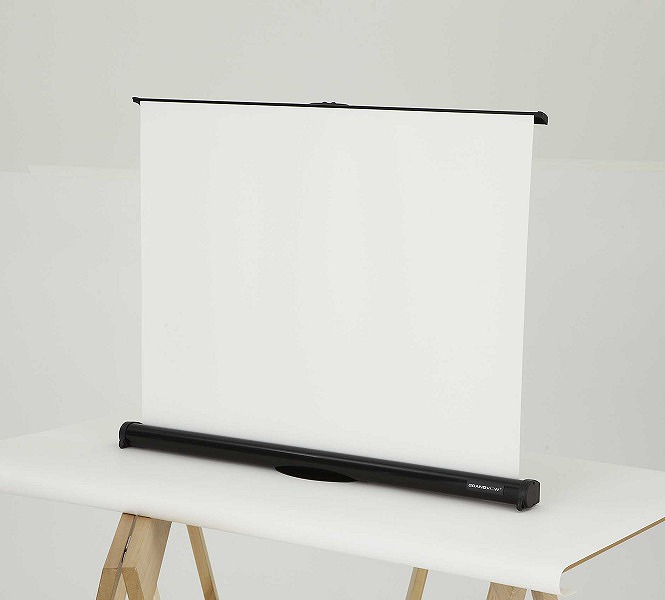 卓上型スクリーン 幕面ホワイトマット仕様 60型NTSCサイズ