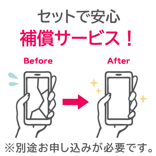 補償サービス 3年プラン スマートフォン SIMフリーモデル 高耐久 KC-S703
