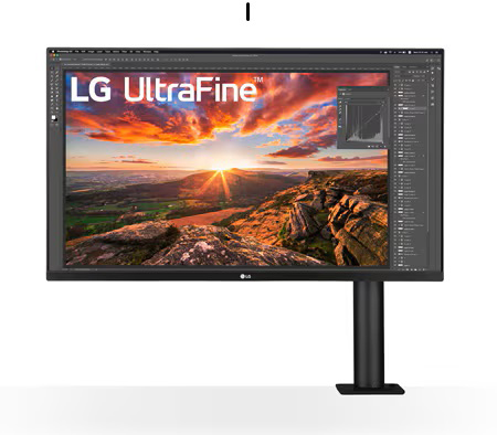 液晶ディスプレイ 31.5型/3840×2160/HDMI、DisplayPort、USB Type-C/ブラック/スピーカー：あり/アームスタンド/HDR 10