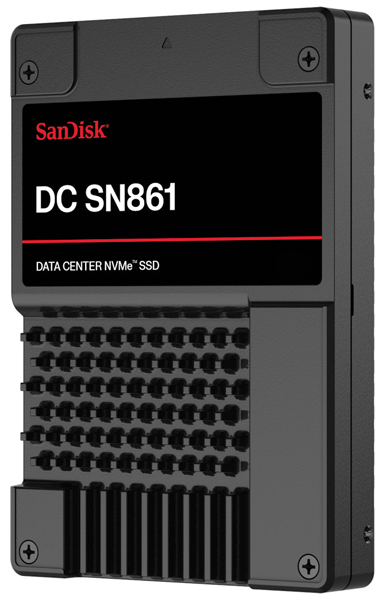 TS 2.5型 U.2 SN861 15.36TB NVMe RI HS SSD