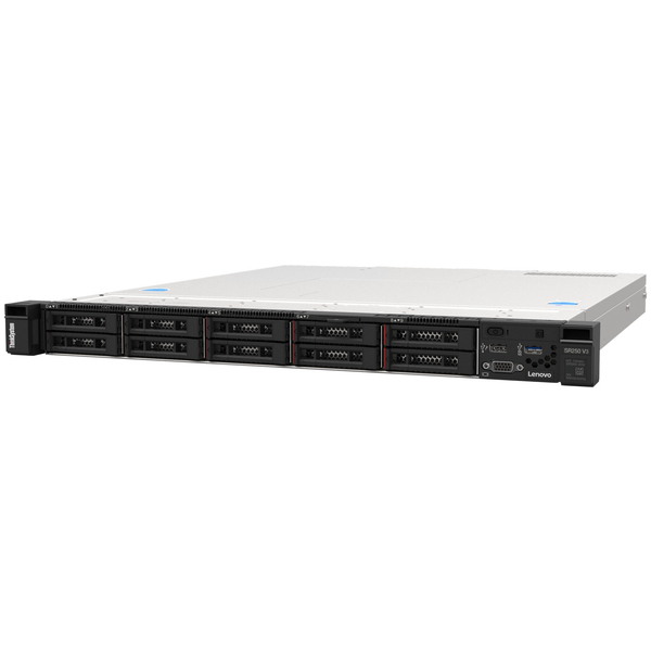 ThinkSystem SR250 V3(HS 3.5)/Xeon-6315P(4) 2.80GHz-4800MHz×1/PC5-44800 16.0GB(16×1)/RAID-940-8i-4GB/POW(800W×1)/OSなし/3年保証9x5(CRU-NBD)/SS90