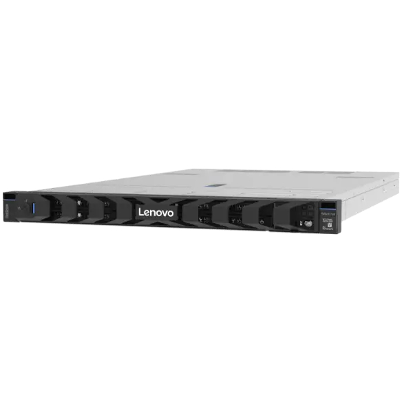 ThinkSystem SR630 V4(HS 2.5)/Xeon-6507P(8) 3.50GHz-6400MHz×1/PC5-51200 16.0GB(16×1)/RAID-940-8i-4GB/Quad-1GbE-OCP/POW(800W×2)/OSなし/3年保証9x5(CRU-NBD)/SS90