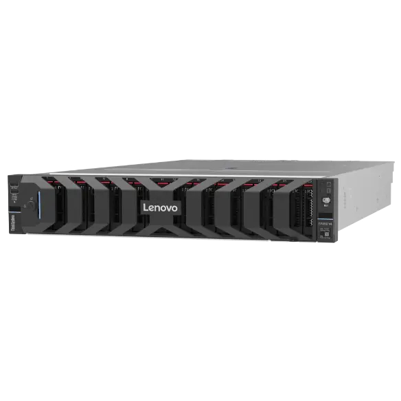 ThinkSystem SR650 V4(HS 3.5)/Xeon-6515P(16) 2.30GHz-6400MHz×1/PC5-51200 16.0GB(16×1)/RAID-940-16i-4GB/Quad-1GbE-OCP/POW(800W×2)/OSなし/3年保証9x5(CRU-NBD)/SS