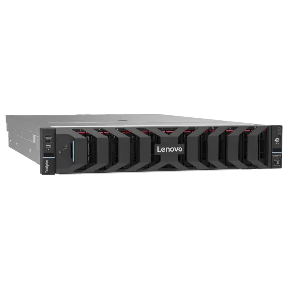ThinkSystem SR650 V4(HS 2.5)/Xeon-6507P(8) 3.50GHz-6400MHz×1/PC5-51200 16.0GB(16×1)/HS SAS 10K 3.6TB(1.2×3)/RAID-940-8i-4GB/USB-DVD-RW/Quad-1GbE-OCP/POW(800W