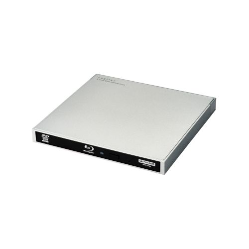 ポータブルBlu-rayディスクドライブ/for Mac/USB3.2 Gen1/スリム/Type-Cケーブル付属/シルバー