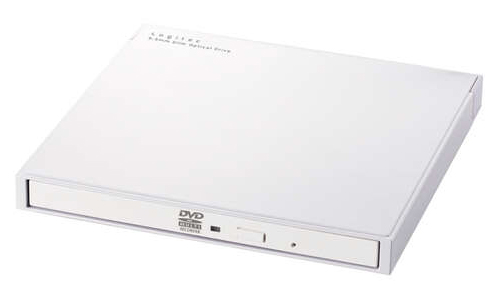 ポータブルDVDドライブ/USB3.2(Gen1)/再生編集書込ソフト付/ホワイト