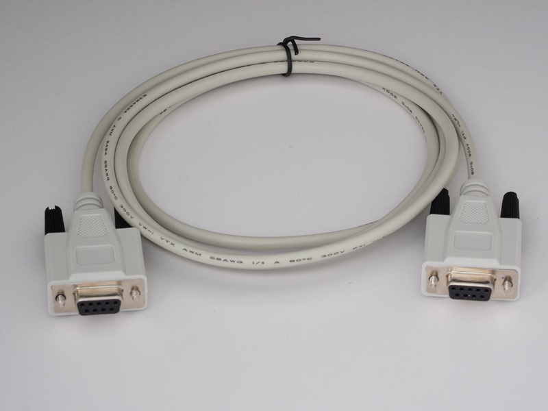 RS-232Cケーブル(D-sub9ピンメス-D-sub9ピンメス クロス 1.5m)