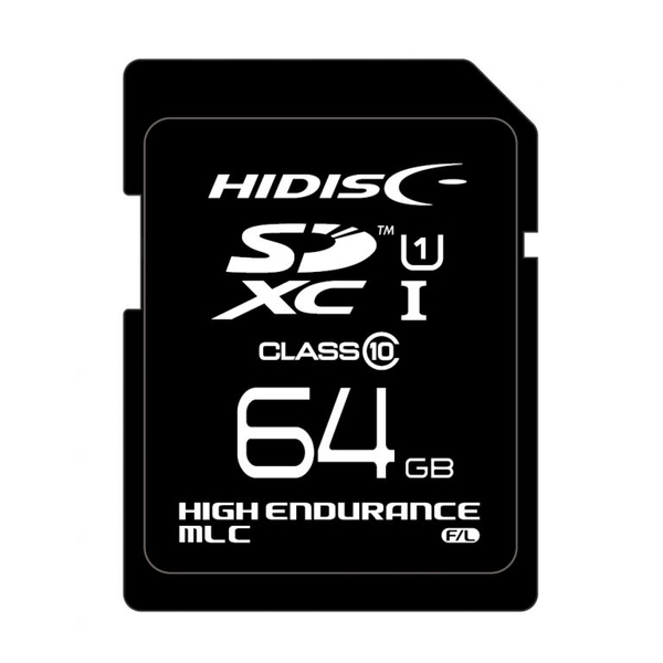 SDXCカード UHS-1スピードクラス1 MLC高耐久仕様 64GB Class10 パッケージ無