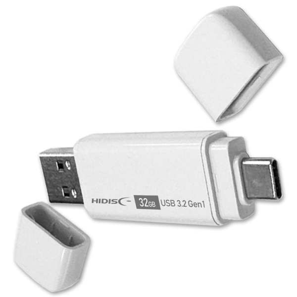 HIDISC 手軽にデータ移行できるType-C＆USB A両対応メモリ 32GB
