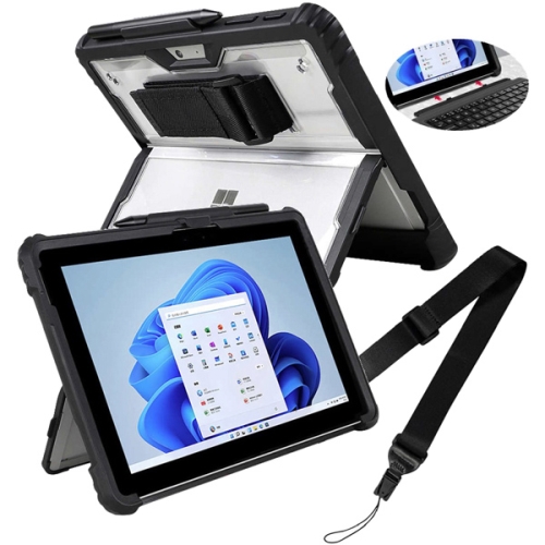 Microsoft Surface Pro 7 Plus・Pro 7・6・5・4対応 耐衝撃ケース（タイプカバー対応タイプ） ブラック