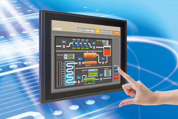FA環境対応15型液晶組込みタッチパネルモニター（アナログ抵抗膜方式）