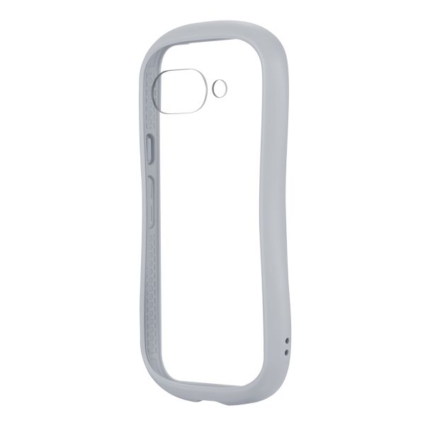 Google Pixel 9a 耐衝撃ハイブリッドケース 「ViAMO fly」 ライトグレー