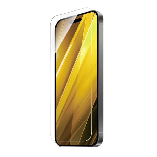 iPhone 16 ガラスフィルム「GLASS PREMIUM FILM」 超透明