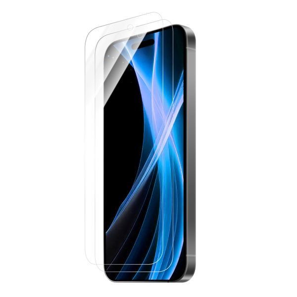 iPhone 16 ガラスフィルム「GLASS PREMIUM FILM」2枚入り ブルーライトカット
