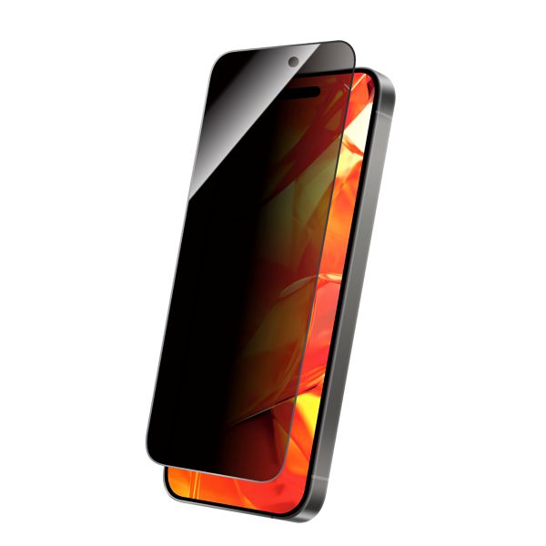 iPhone 16 ガラスフィルム「GLASS PREMIUM FILM Lite」 覗き見防止180°