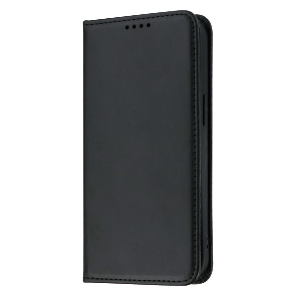 iPhone 17e/iPhone 16e PUレザー手帳ケース ブラック【エコPKG】