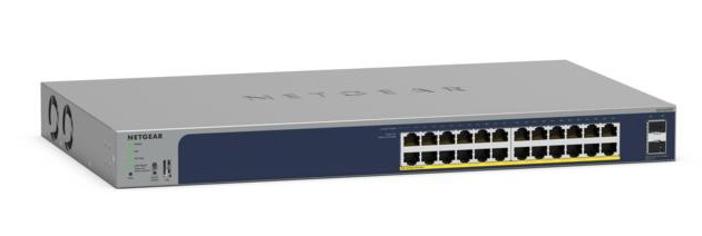 POE+対応 (380W) ギガビット24ポート アプリ＆クラウドスマートスイッチ