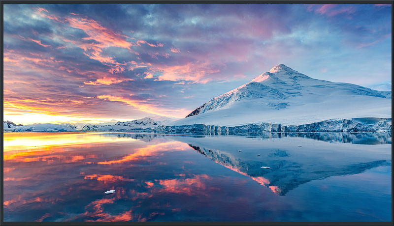 55型4K液晶エントリーディスプレイ/3840×2160/HDMI、ミニD-sub 15ピン/スピーカー：あり