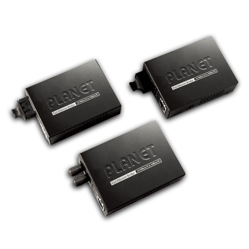 10/100BASE-TX～100BASE-FX(WDM TX:1310NM、SM) ブリッジメディアコンバーター - 20km