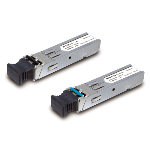 100BASE-BX SFPトランシーバー WDM TX:1550nm mini-GBICモジュール - 20km -40～85℃
