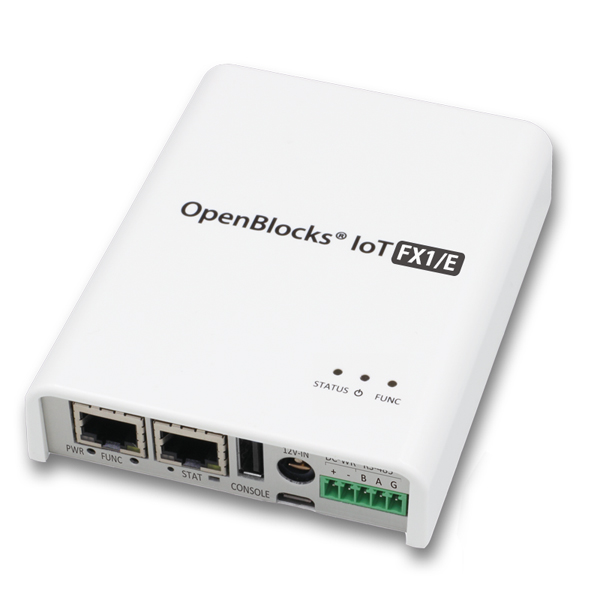 OpenBlocks IoT FX1/E EnOceanモジュール搭載 【ARM Cortex-A53/2GB/eMMC 8GB/Debian11版/小型】