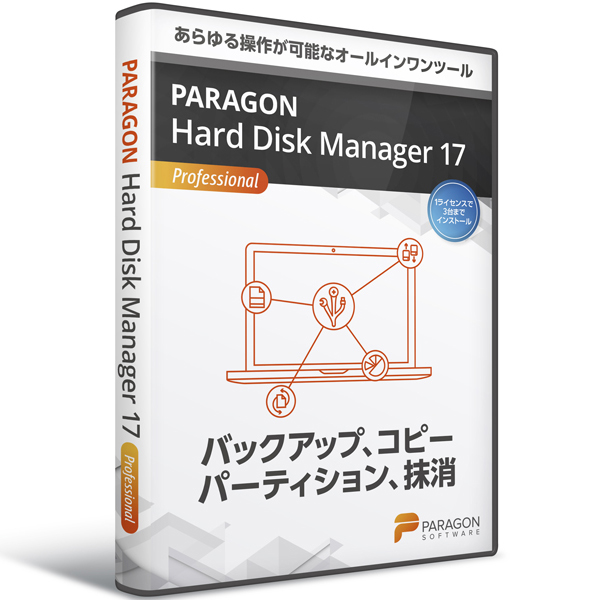 Paragon Hard Disk Manager 17 Professional メディアキット