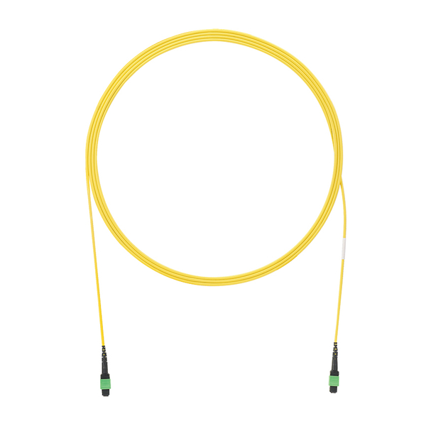 光ファイバーパッチコード Pan MPO 12芯 OS2 シングルモード インターコネクトケーブル 3m