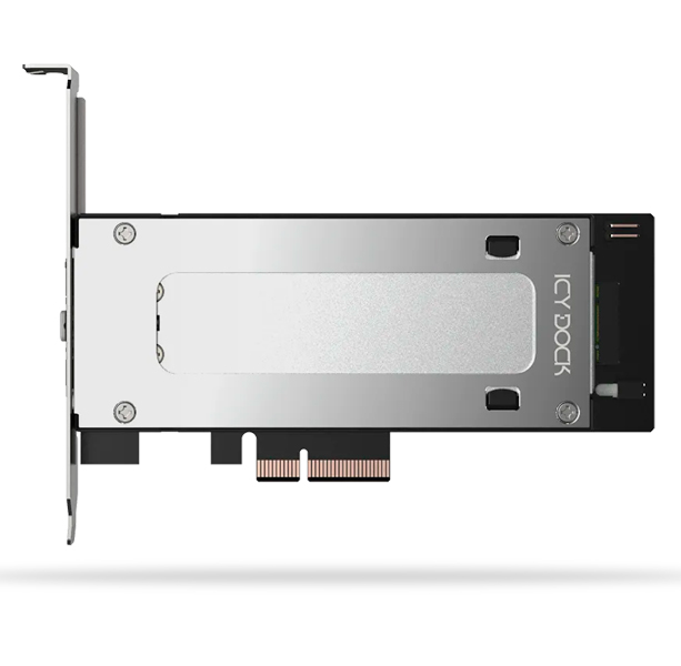 M.2 NVMe SSD搭載用リムーバブルアダプタ PCIe 5.0 x4拡張スロット対応
