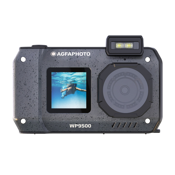 AGFAPHOTO 防水デジタルカメラ WP9500BK 2400万画素 7m防水 デジタルズーム4.4倍