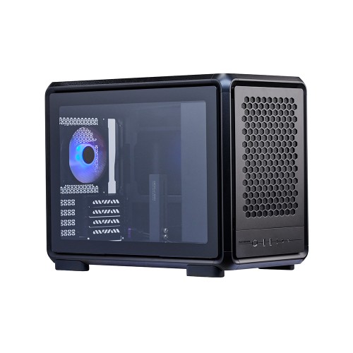 MasterFrame 400 Mesh Black/MicroATXケース/ブラック/モジュラー式内部設計「FreeForm 2.0」/フルメッシュフロントパネル/シグネチャーエクソスケルトン構造