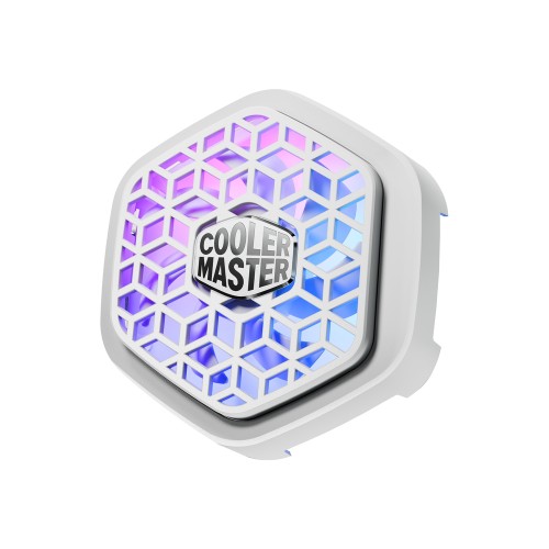 Flex-Kit : VRM Fan White/「MasterLiquid Atmos II」シリーズ専用 VRMファンモジュール/マグネット式マウント/ホワイトカラーモデル
