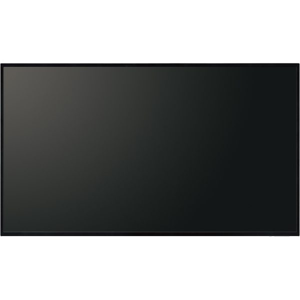 43V型4Kインフォメーションディスプレイ/3840×2160/HDMI、D-Sub/ブラック/スピーカー有/16時間連続稼働/輝度350cd/オンサイト保証