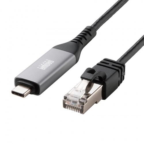 USB Type-C LAN変換ケーブル（Gigabit対応・1m）